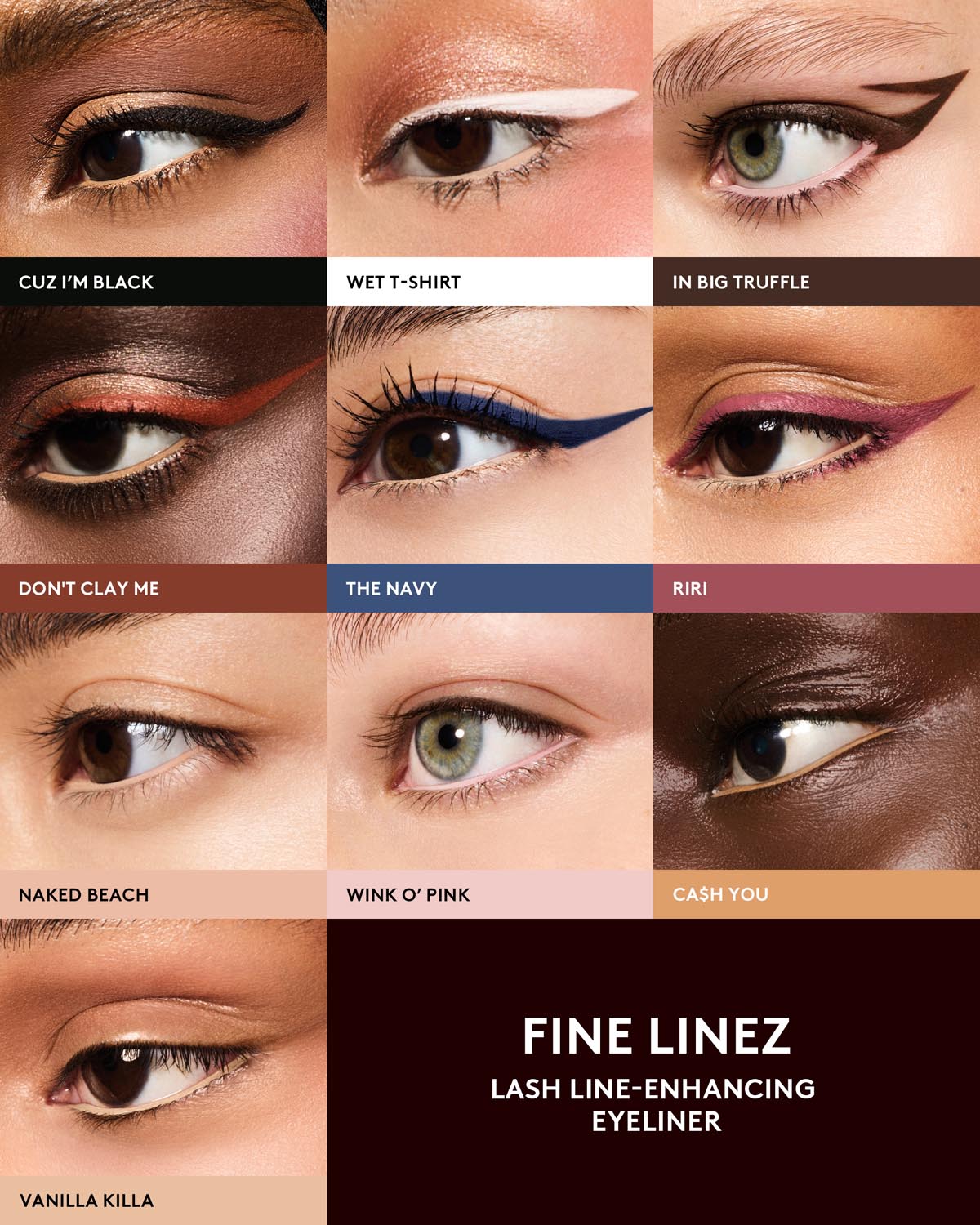 Fine Linez Lash Line-Enhancing Eyeliner — Don't Clay Me - Image 3