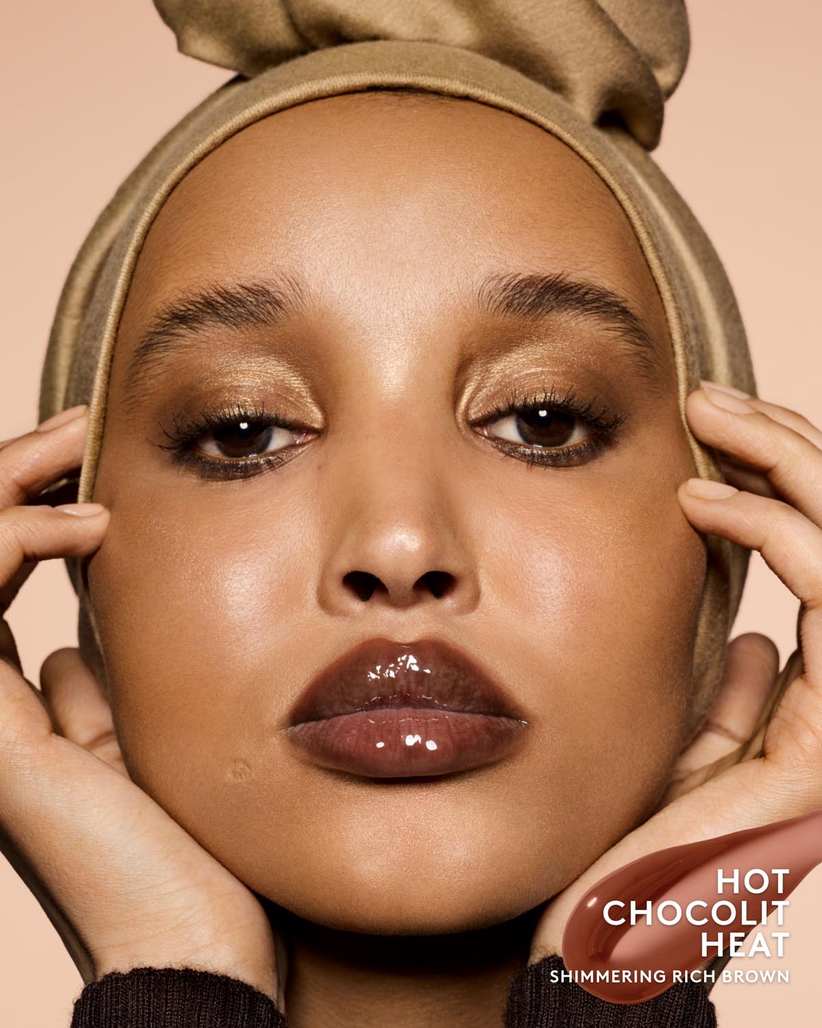 Gloss Bomb Heat Universal Lip Luminizer + Plumper — Hot Chocolit Heat - Image 3