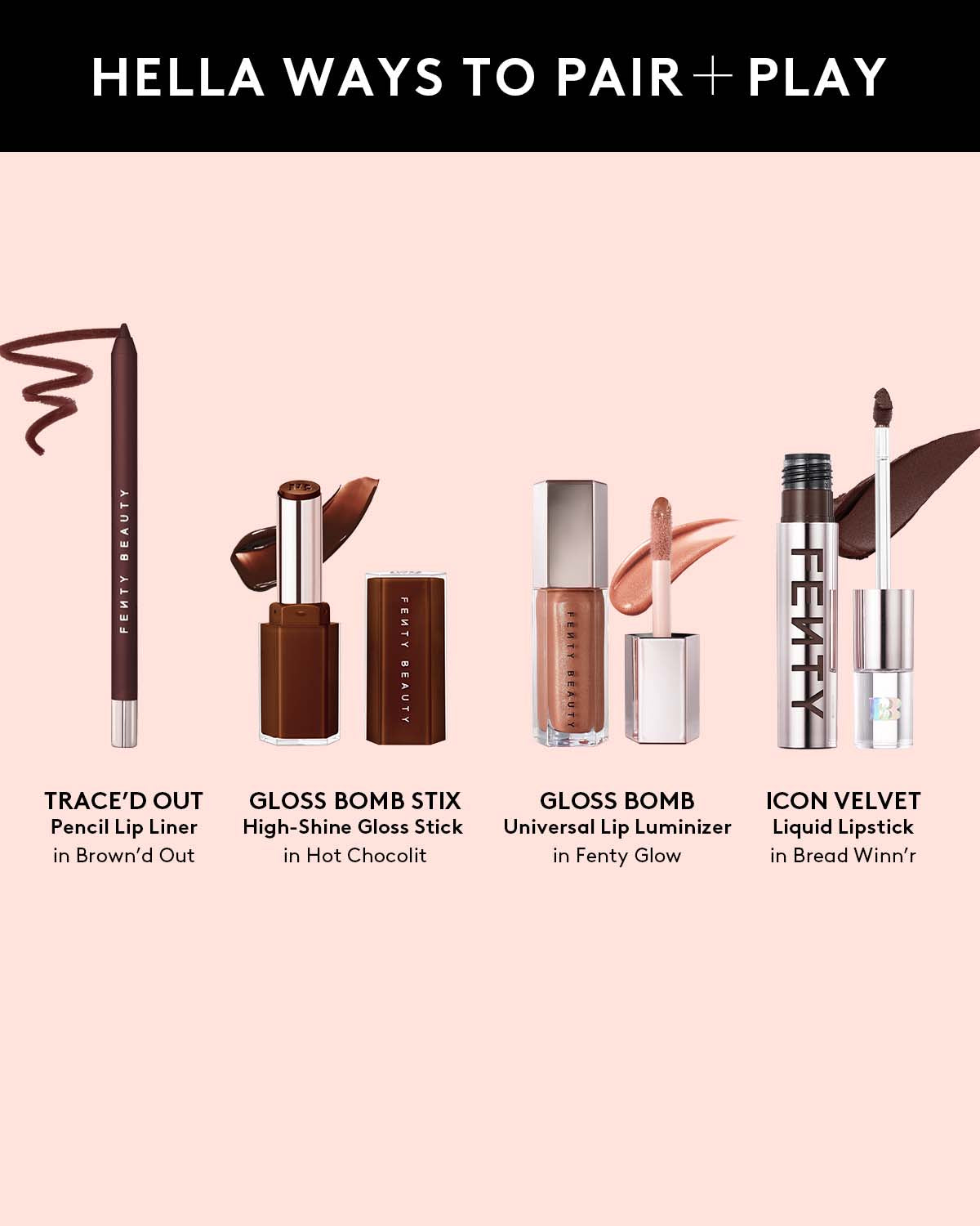 Trace'd Out Longwear Waterproof Pencil Lip Liner — Brown'd Out - Image 5