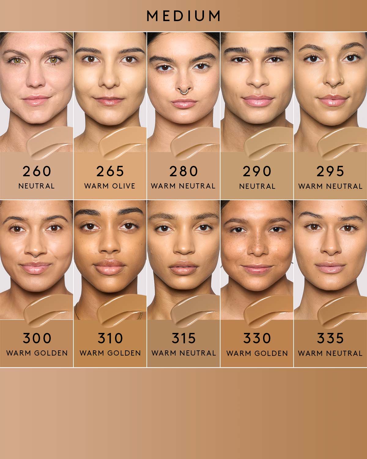 Soft'lit Naturally Luminous Longwear Foundation — 260 - Image 4