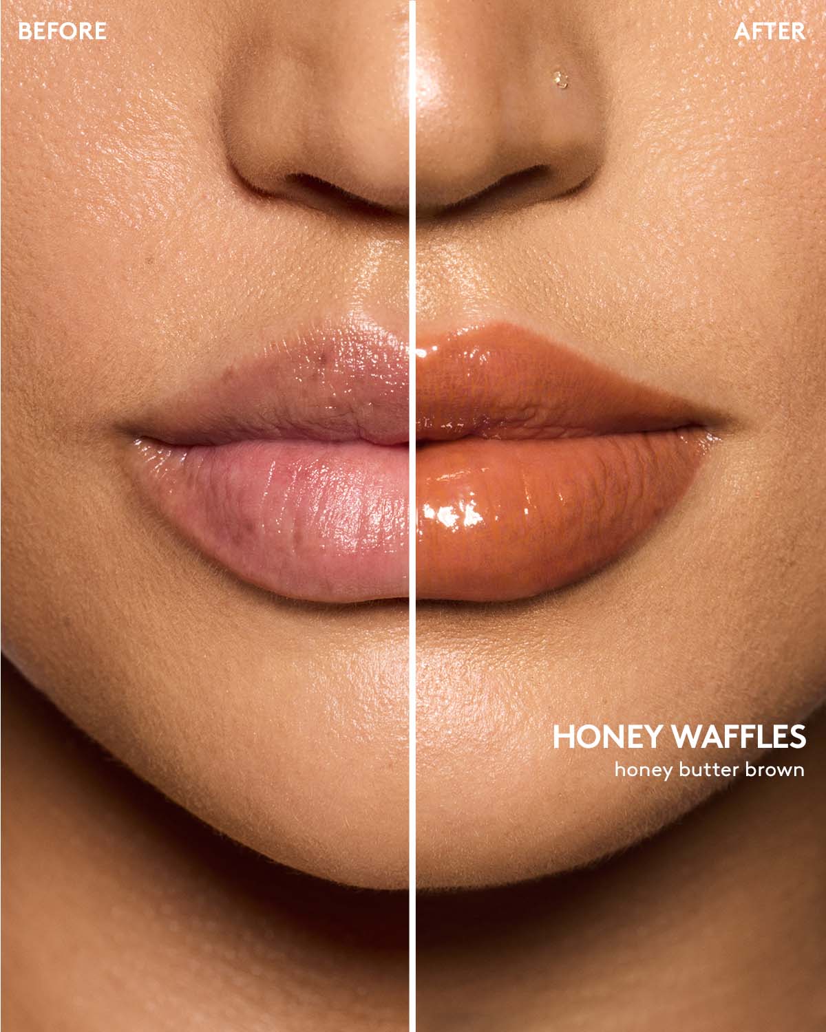 Gloss Bomb Cream Color Drip Lip Cream — Honey Waffles - Image 3