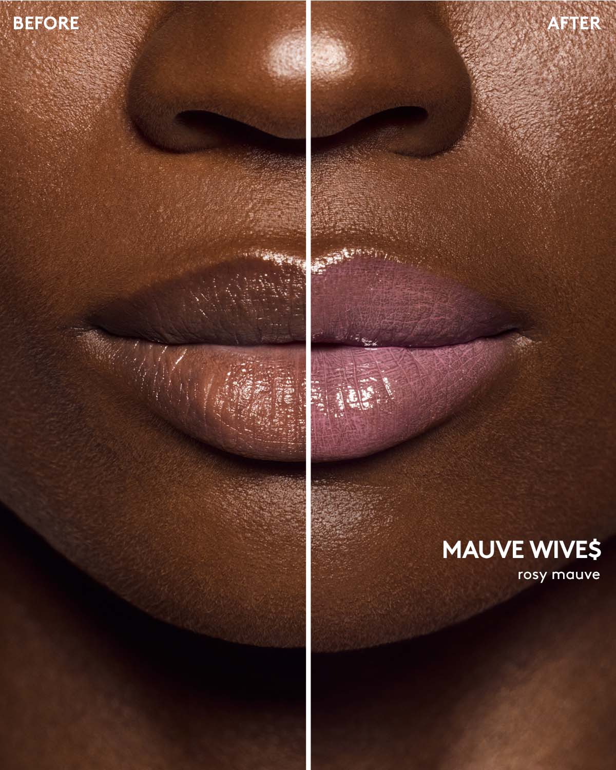 Gloss Bomb Cream Color Drip Lip Cream — Mauve Wive$ - Image 5
