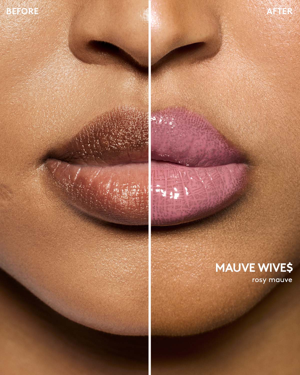 Gloss Bomb Cream Color Drip Lip Cream — Mauve Wive$ - Image 3