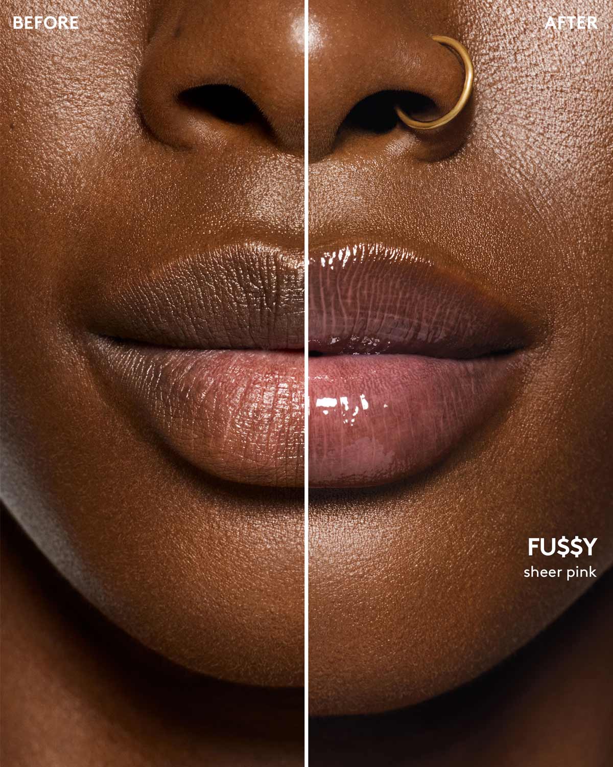 Gloss Bomb Heat Universal Lip Luminizer + Plumper — Fu$$Y Heat - Image 7