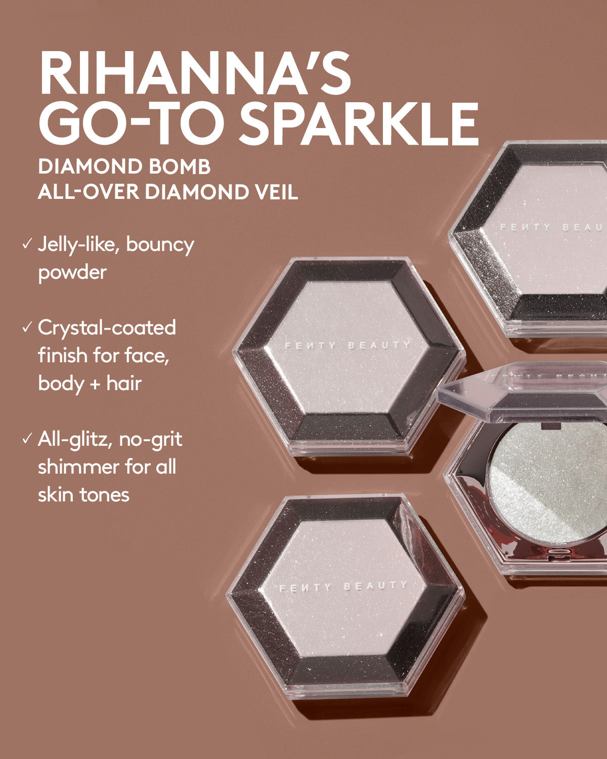 Diamond Bomb All-Over Diamond Veil — Trophy Wife - Image 5