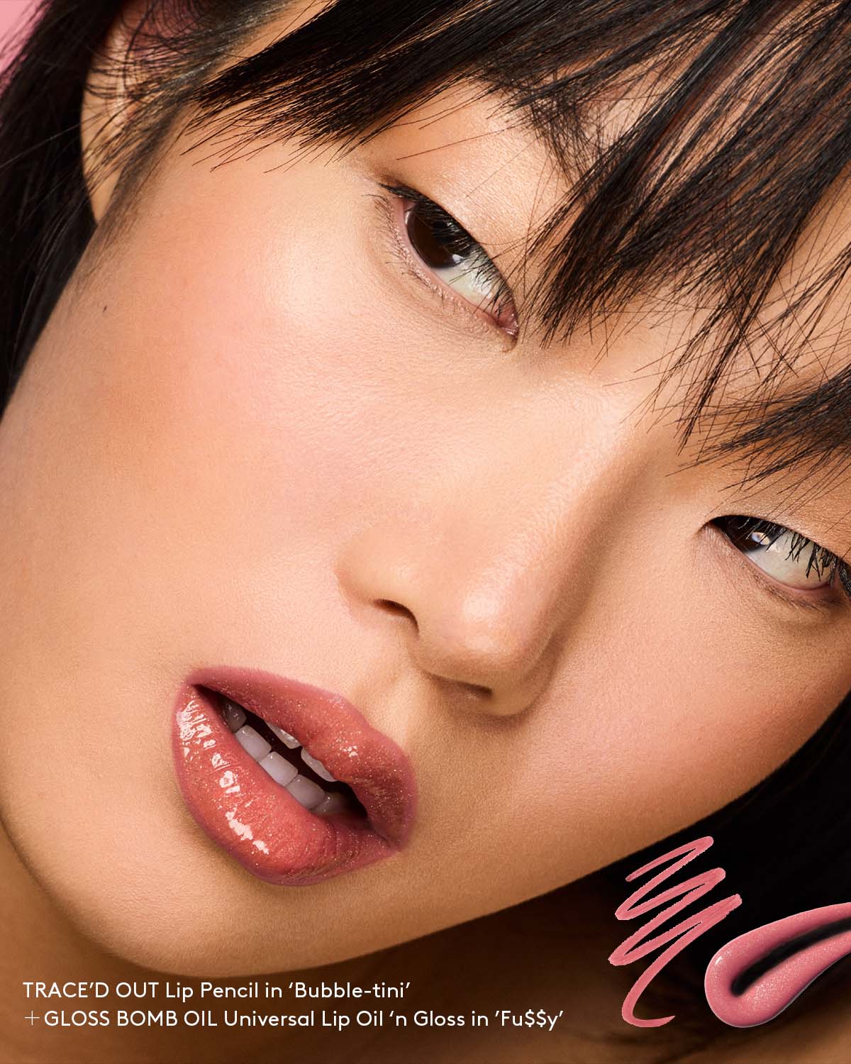 Trace'd Out Longwear Waterproof Pencil Lip Liner — Bubble-tini - Image 2