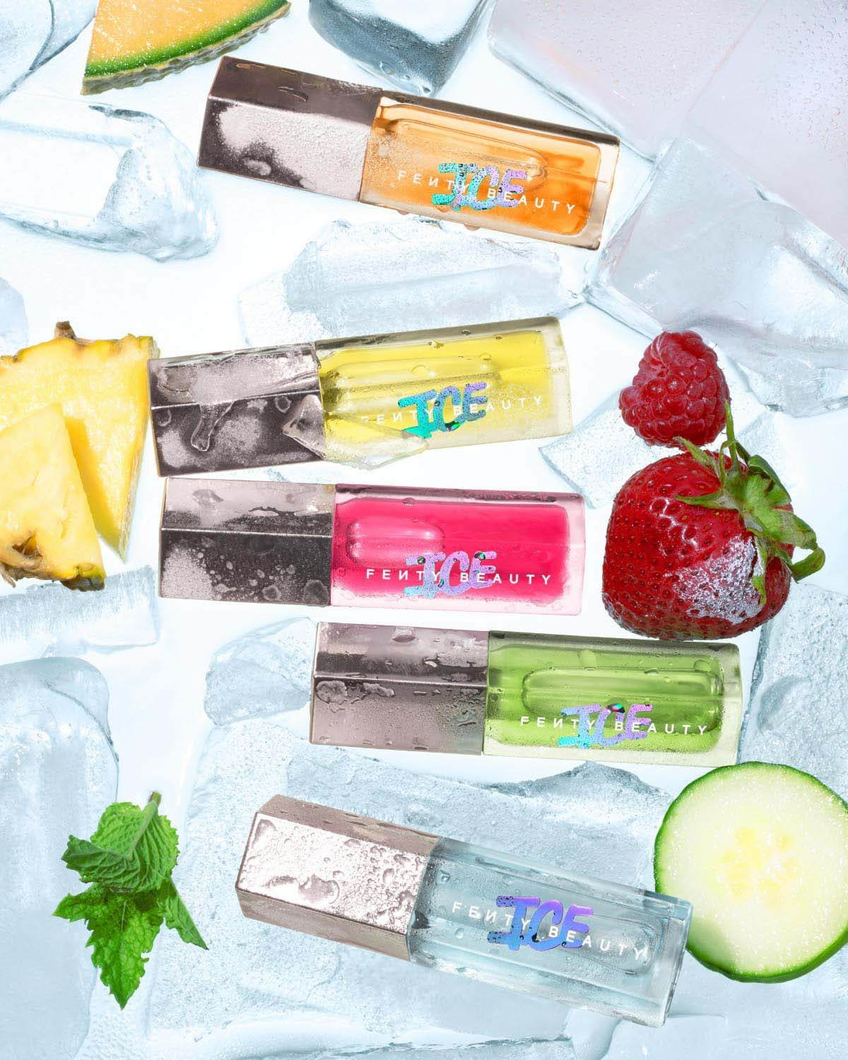 Gloss Bomb Ice Cooling Lip Luminizer — Cucum'brrr - Image 4