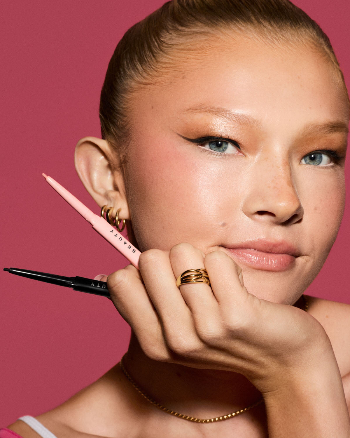 Fine Linez Lash Line-Enhancing Eyeliner — Wink O' Pink - Image 2