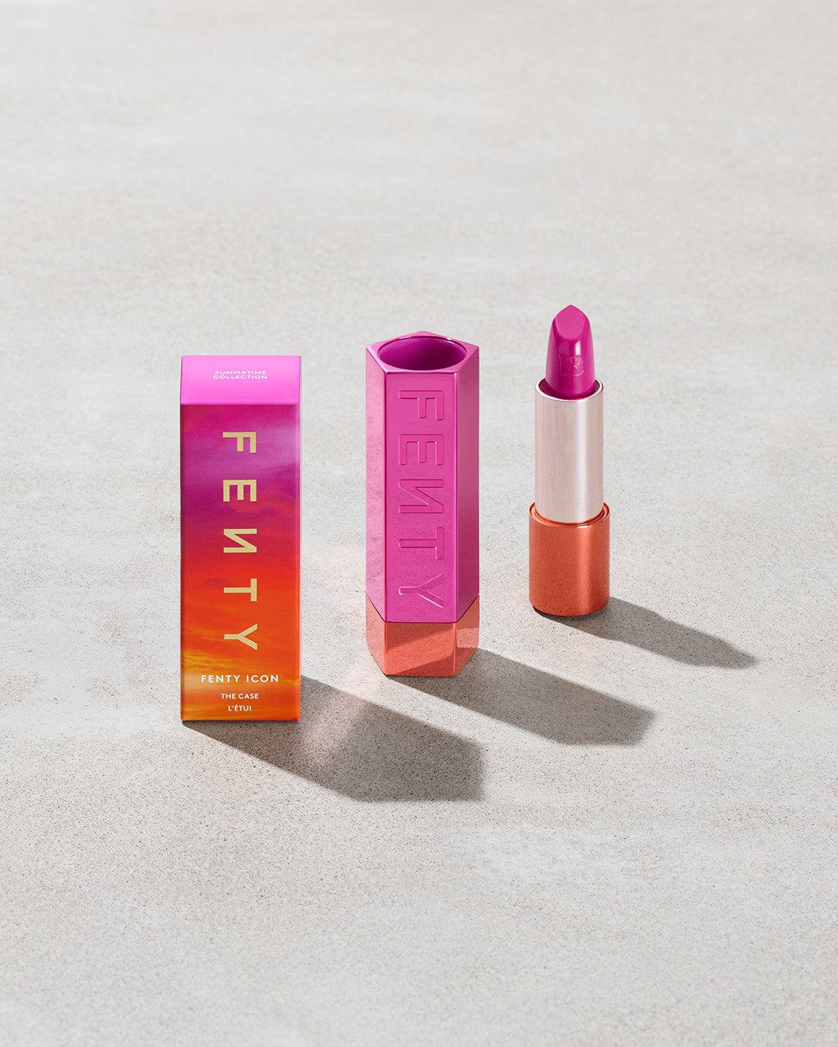 Fenty Icon The Case Semi-Matte Refillable Lipstick — Summatime Edition - Image 3