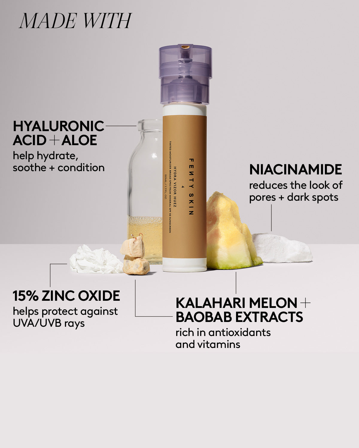 Hydra Vizor Huez Tinted Moisturizer Broad Spectrum Mineral SPF 30 Sunscreen Refill — 7 - Image 5