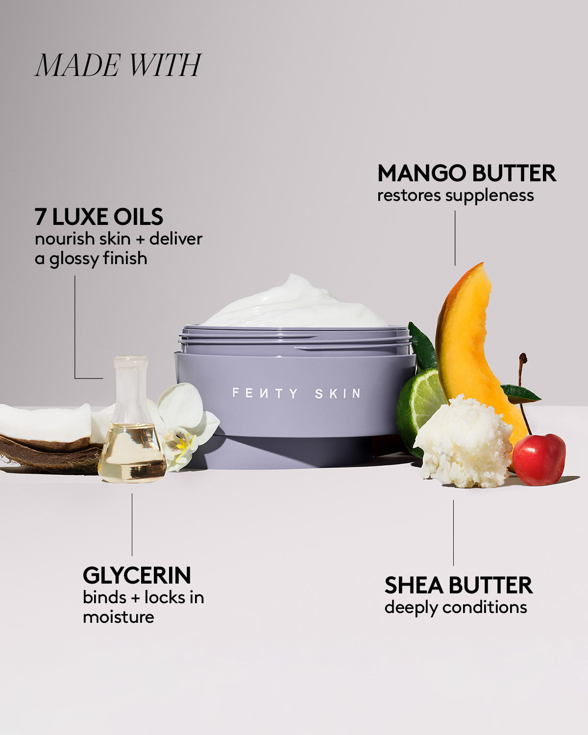 Butta Drop Whipped Oil Body Cream with Tropical Oils + Shea Butter — Fenty Fresh - Image 10