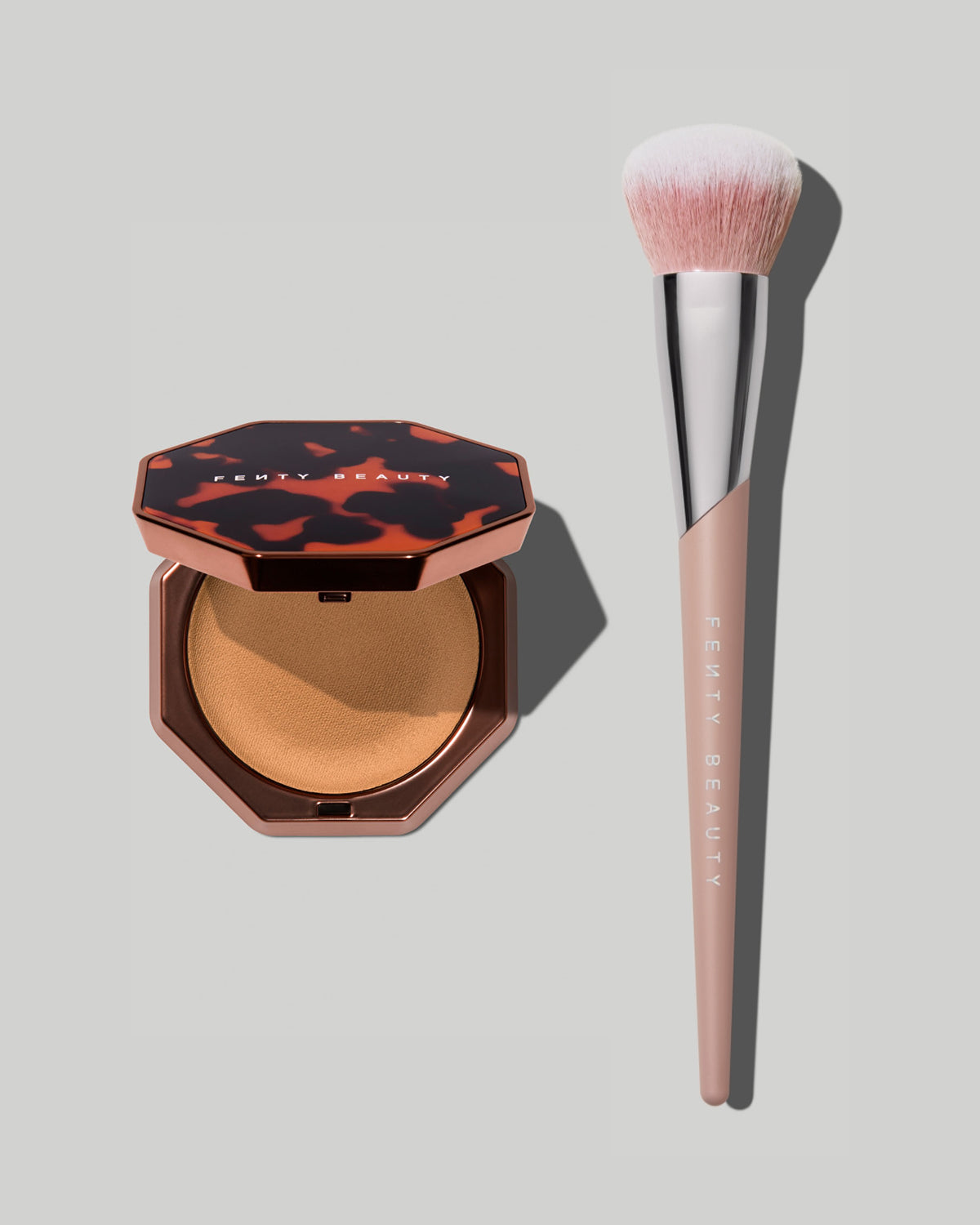 Bounce. Blend + Blur Bronzer and Brush Duo
